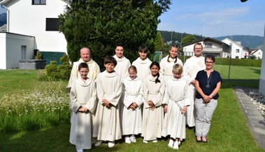 Ministranten Aufnahme und -Verabschiedung in Eichenwies