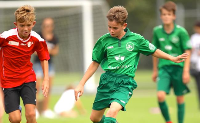 Luca Celentano steht am Anfang eines langen Weges
