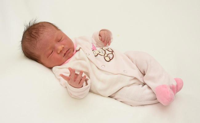 Liv ist das Neujahrsbaby