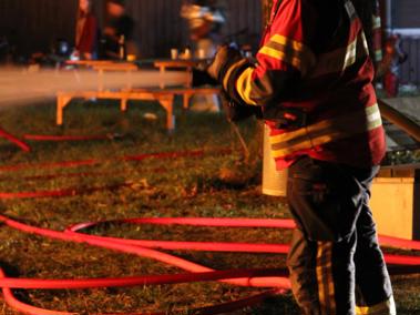 Feuerwehr musste beim Funken in Balgach eingreifen