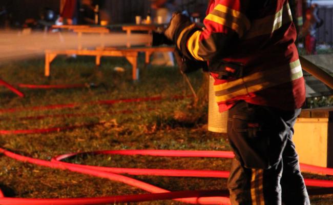 Feuerwehr musste beim Funken in Balgach eingreifen