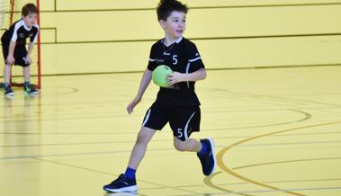 Die kleinsten Handballer gaben alles