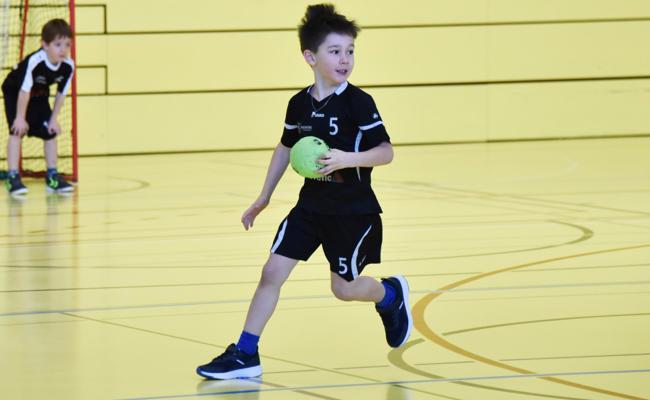 Die kleinsten Handballer gaben alles