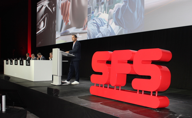 Generalversammlung der SFS Group: «Der Tanker kann seinen Weg gehen»