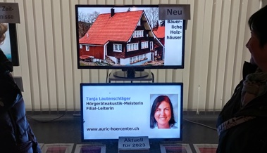 Schnappschüsse aus dem Dorf auf Monitoren