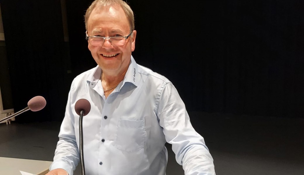 Ortspräsident Albert Weder