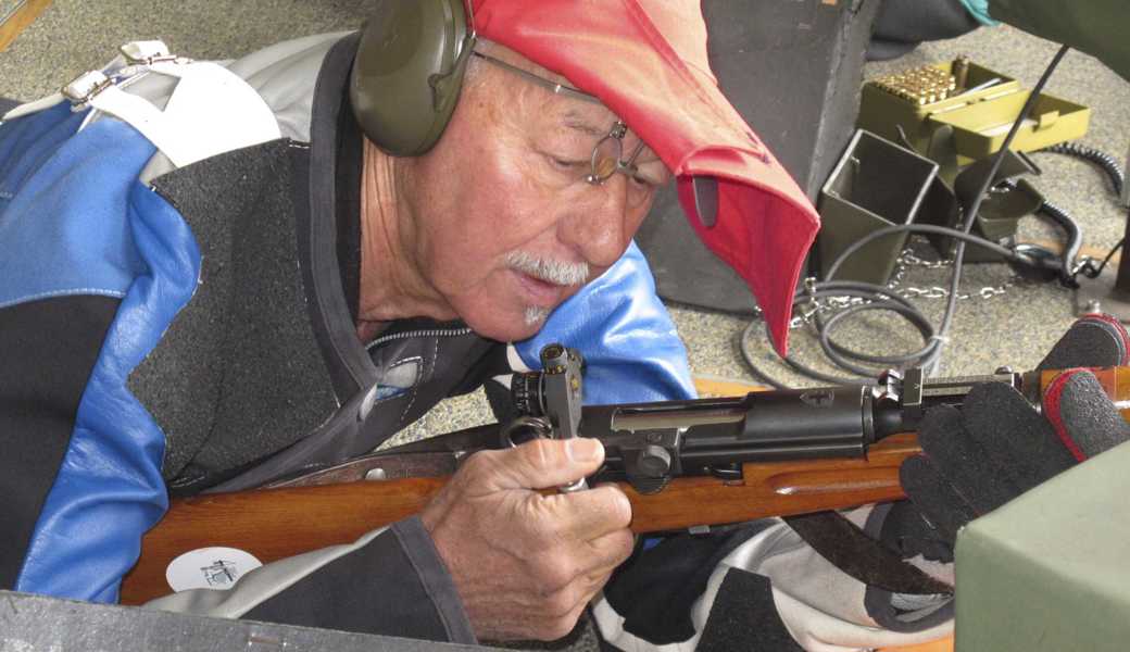 Walter Nüesch vom SV Balgach-Rebstein wurde mit 95 Punkten genau Fünfzigster.  Walter Nüesch vom SV Balgach-Rebstein wurde mit 95 Punkten genau Fünfzigster.