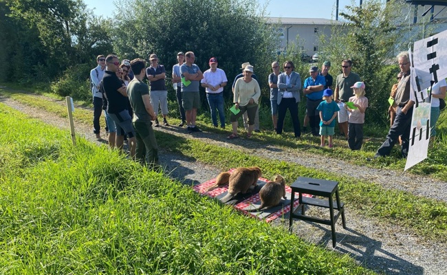 Grosses Interesse trotz Hitze: Erfolgreicher Öffentlichkeitstag im Naturschutzgebiet