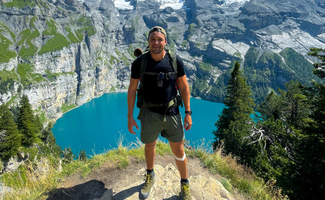 In 20 Tagen über die Alpen quer durch die Schweiz: Raphael Heeb wanderte nach Montreux