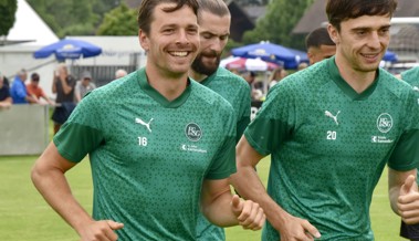 Die FCSG-Profis testen am Freitag im Rheintal gegen den SC Brühl