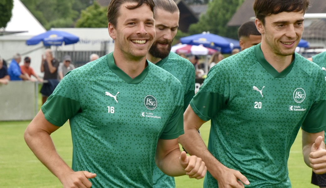Die FCSG-Profis testen am Freitag im Rheintal gegen den SC Brühl
