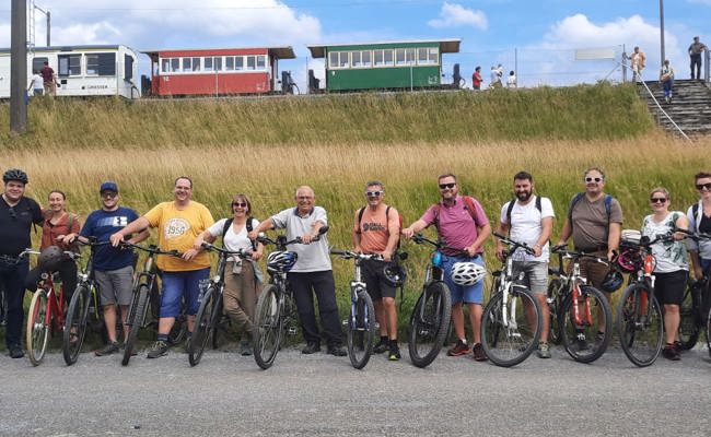 Feuerwehrverein radelte mit dem Velo durch Vorarlberg