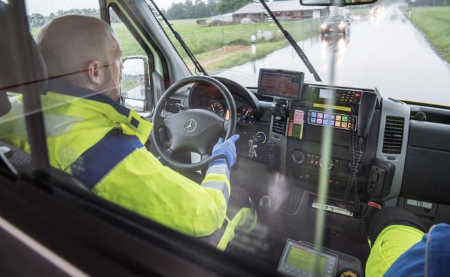 Rettungssanitäter im Einsatz verletzt