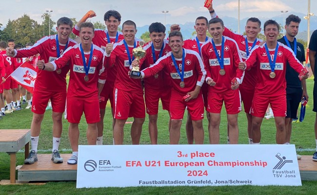 Die Schweizer U21-Nati hat den Final verpasst, aber immerhin Bronze gewonnen