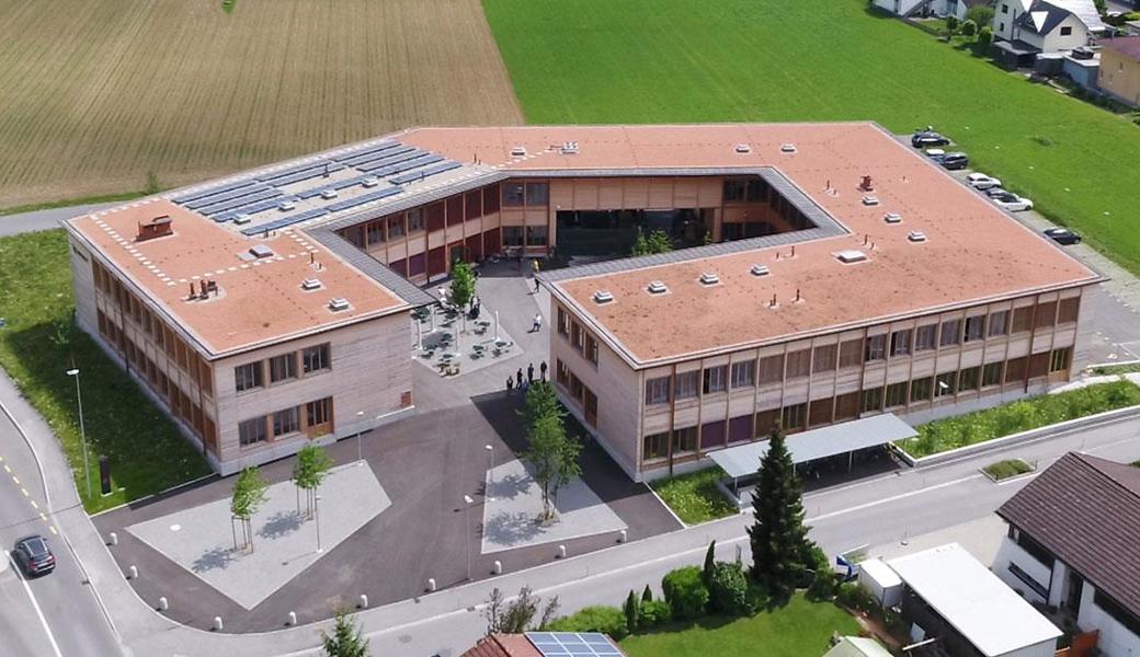 Das Rhyboot-Areal Bleichi in Altstätten mit Werkstätten und Verwaltung.