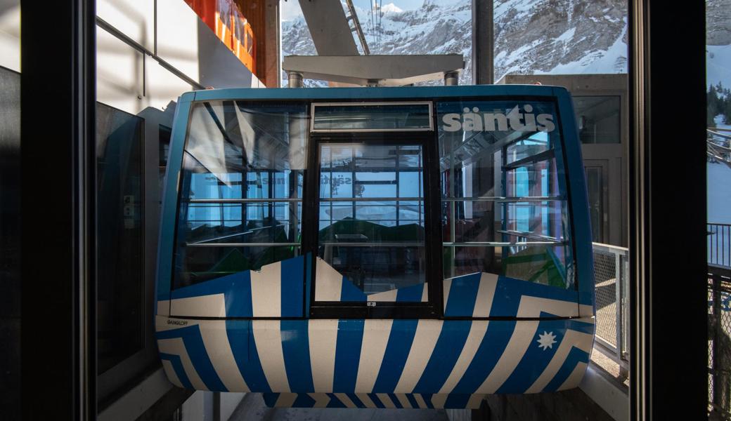 Der Betrieb der Säntis-Bahn wird über das Wochenende eingestellt.