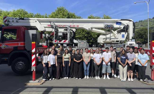 Feuerwehrübung mit Parcours und Bergabenteuer auf dem St.Anton