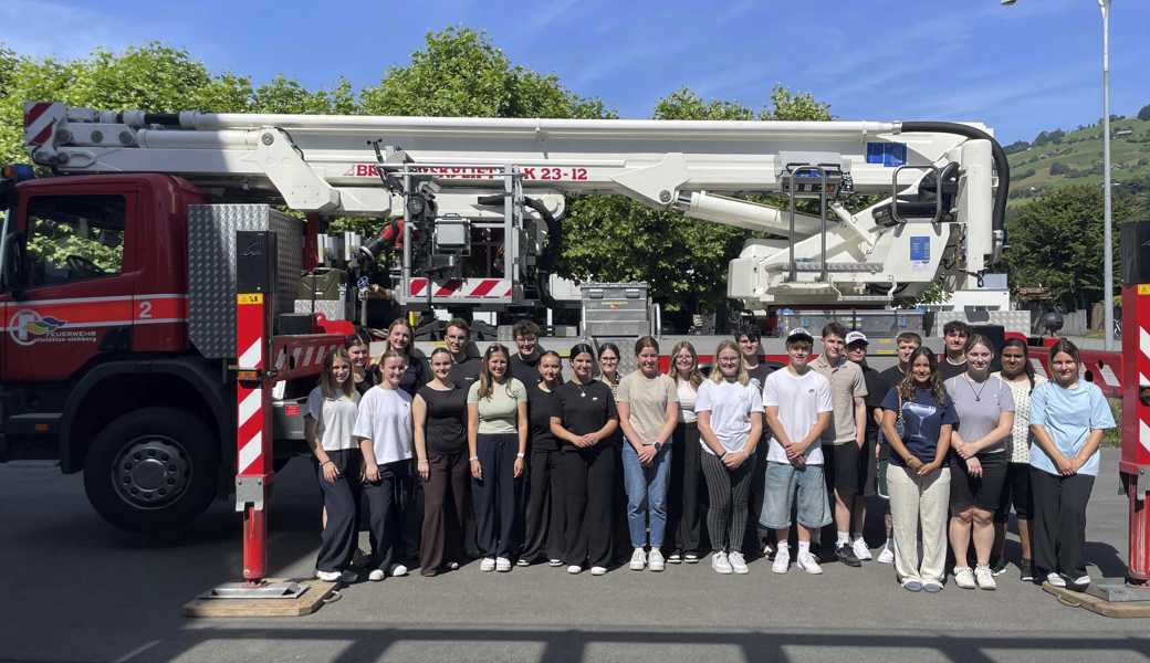 Feuerwehrübung mit Parcours und Bergabenteuer auf dem St.Anton