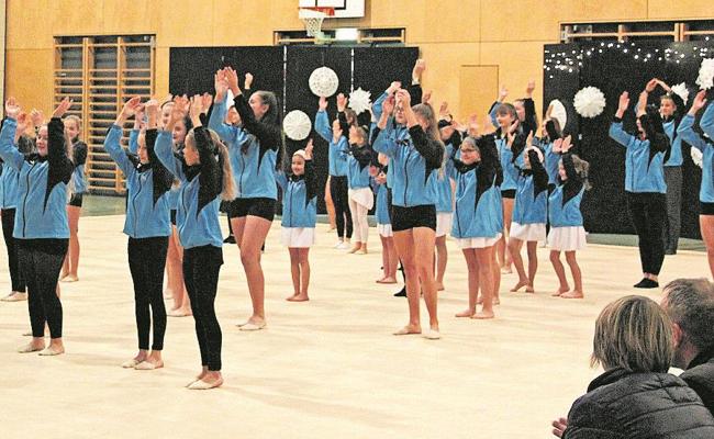Weihnachtliche Wintershow