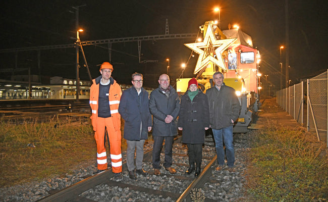 Bahn frei für die Doppelspur - neues Bahnangebot stärkt die Region und den ÖV