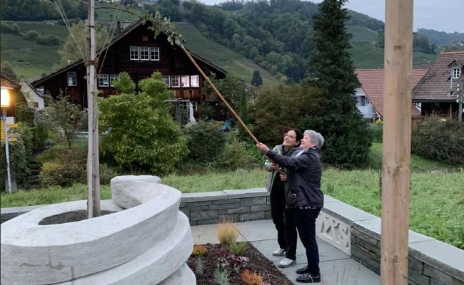Paradiesgarten Torkel verbleibt im Berneck
