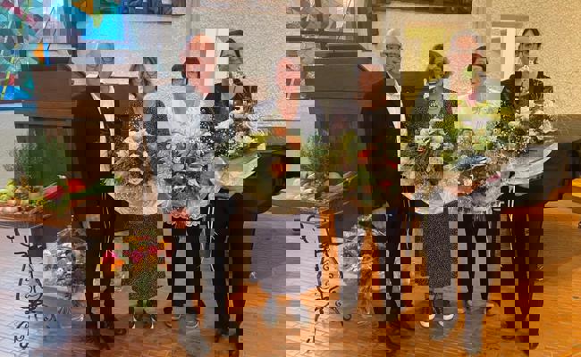 Gottesdienst wurde unter dem Dach statt unter der Linde gefeiert