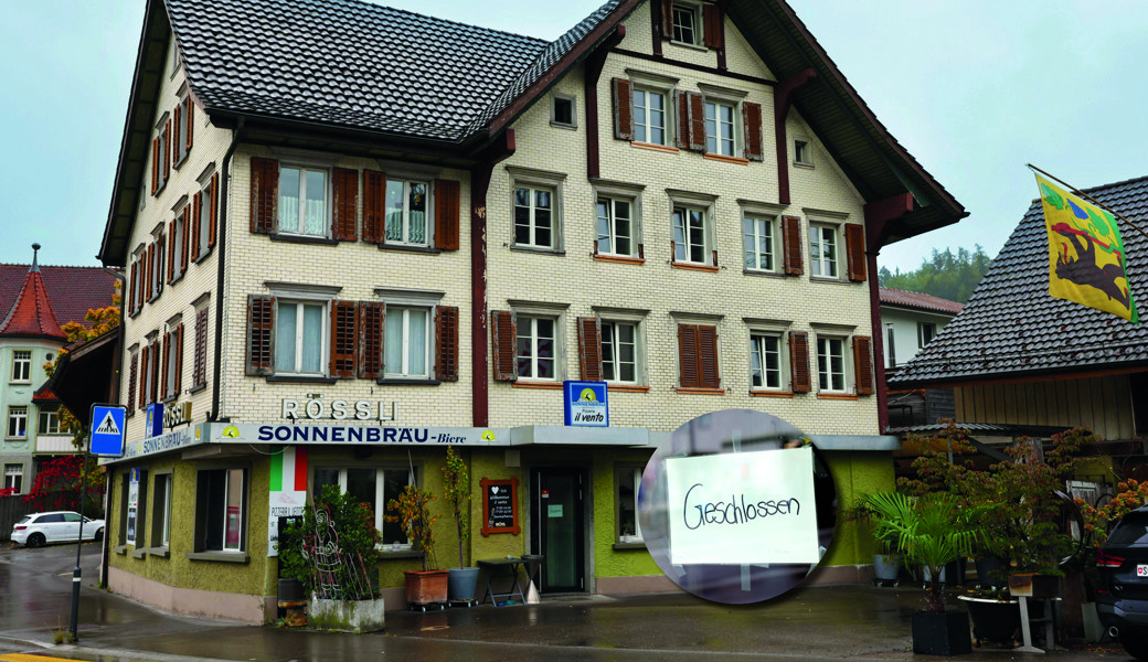 Nach dem «Drei König» schliesst im Dorfkern von Berneck auch die Pizzeria Il Vento