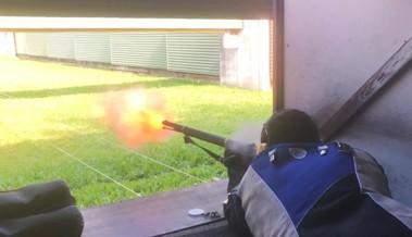 Über dem Altstätter Hädler steigt Pulverrauch empor