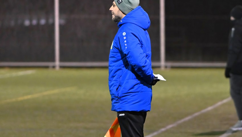 Diepoldsau-Trainer Patrik Riklin reist mit seinem Team nach Teufen.