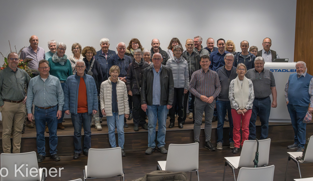 TCS-Delegierte vor dem Rundgang durch die Produktionsstätte St. Margrethen (Foto: Ivo Kiener). 