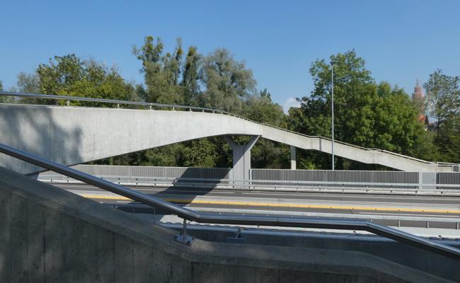 A1-Fussgängerbrücke wird gesperrt