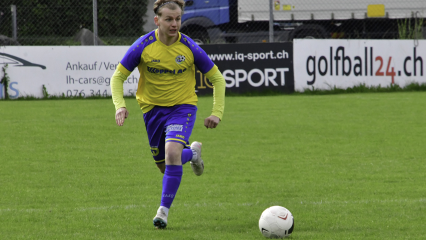 Der 20-jährige Au-Berneck-Verteidiger Carlo Lamorte. Der 20-jährige Au-Berneck-Verteidiger Carlo Lamorte.