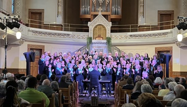 Benefizkonzert Gospelchor Singing4You Altstätten mit Projektchor