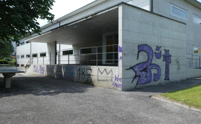 Vandalen suchten Schule heim