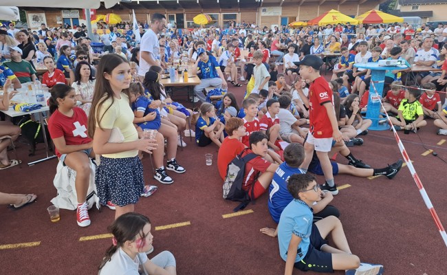 Heimspiel für Bosnien und Herzegowina beim Public Viewing in St. Margrethen