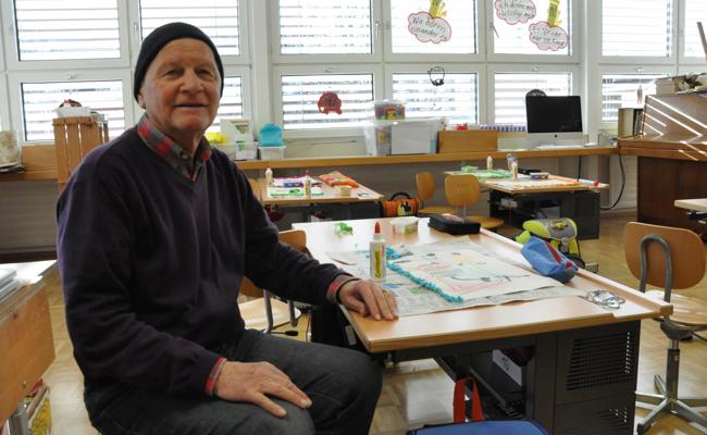 Kinder fragten ihn nach der Mütze