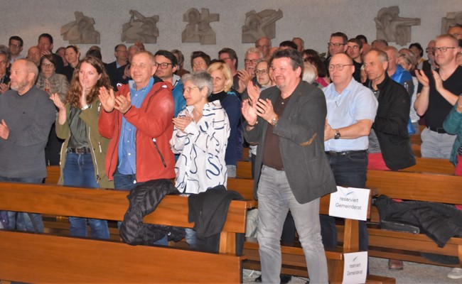 Standing Ovations für Roland Wälter an seiner letzten Bürgerversammlung
