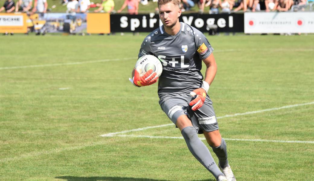 Ilija Kovacic ist mit erst elf kassierten Gegentore ein Grund für die konstant starken Widnauer Leistungen.