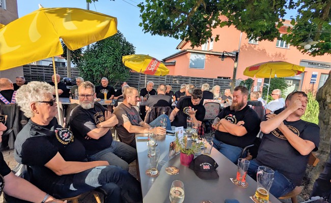 Der MC Black Shadow feierte das 50-Jahr-Jubiläum am Ort seiner Gründung