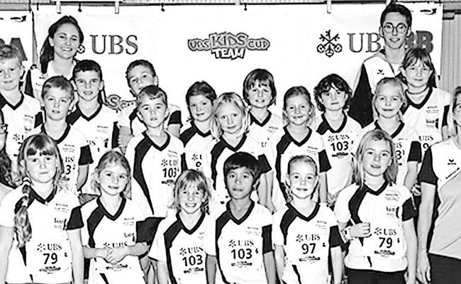 Podestplätze am UBS Kids Cup Team