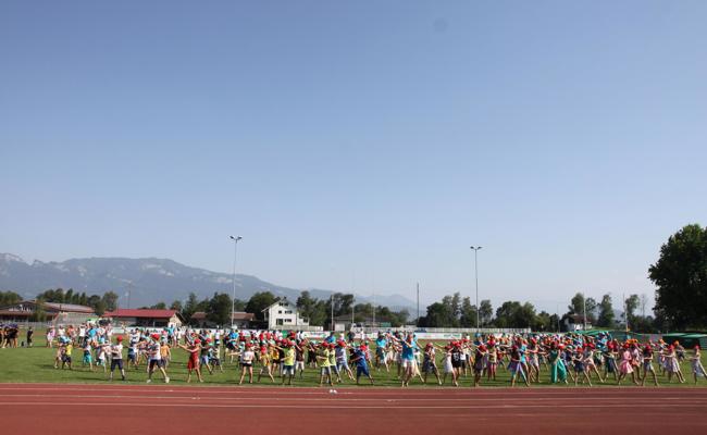 Schulschlussfeier wurde zum Nationenfest