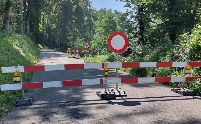 Kappensandstrasse wird saniert und für Durchgangsverkehr gesperrt