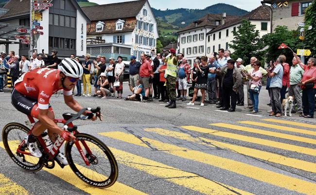 Drei Minuten Tour de Suisse