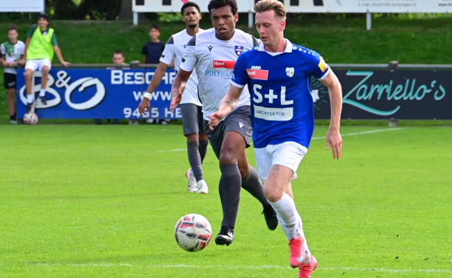 Widnau führt bis in die Nachspielzeit und verliert noch 1:2
