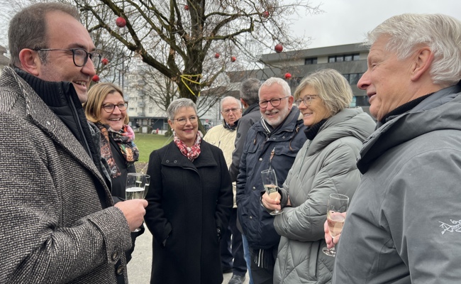 Bilder von der Neujahrsbegrüssung 2023 in St.Margrethen