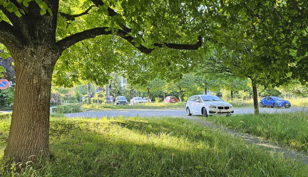 Auf diesem Parkplatz soll schon bald das Gesundheits- und Notfallzentrum Altstätten gebaut werden. 