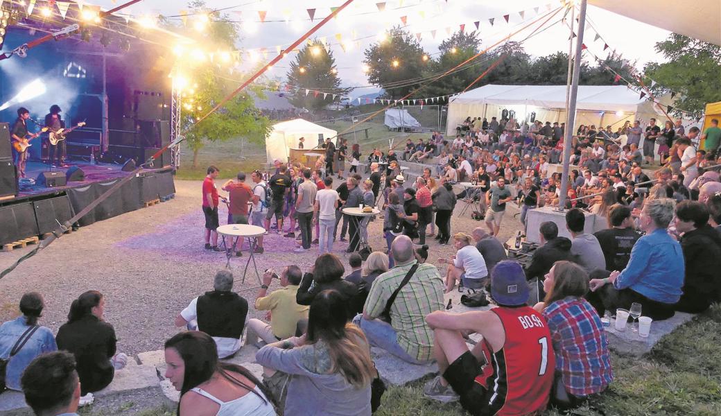 Die Arena im Widnauer Rheinvorland ist die perfekte Open-Air-Location.  