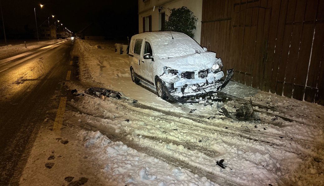 Nach dem Unfall ist der Ausweis weg.