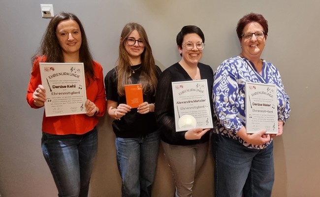 Der Musikverein Balgach blickt auf ein erfolgreiches Jahr zurück und ehrt treue Mitglieder