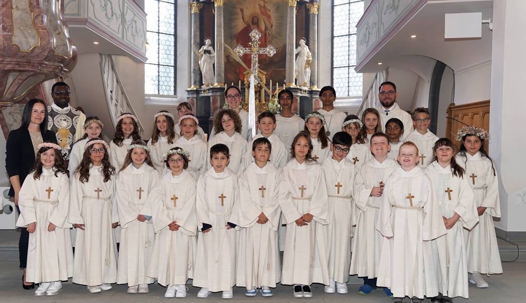 21 Kinder feierten Erstkommunion mit dem Motto: «Brot des Lebens»